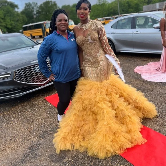 PromGirl | Dresses | Gold Prom Dress Worn Only For A Couple Hours | Poshmark PromGirl | Dresses | Gold Prom Dress Worn Only For A Couple Hours | Poshmark